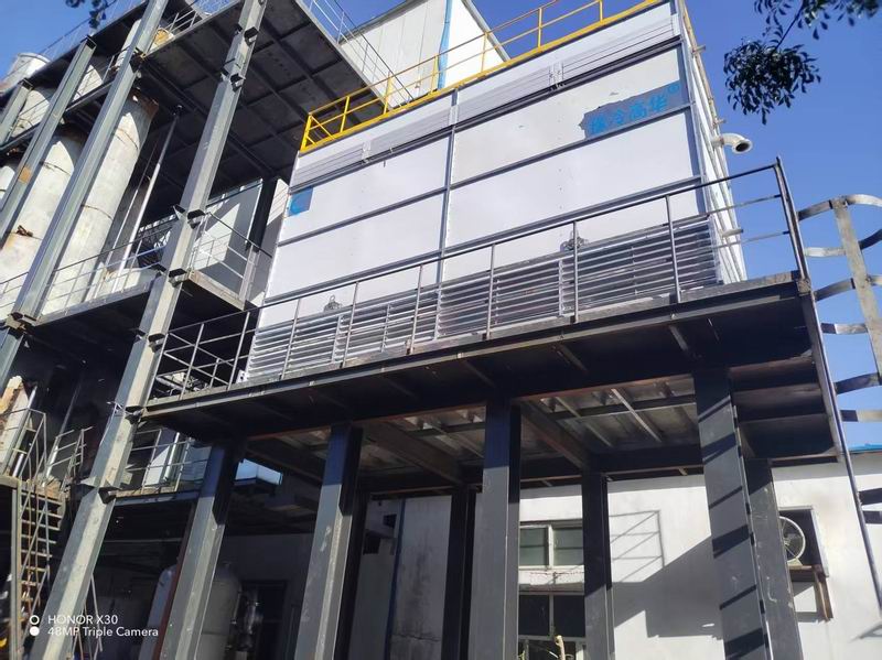 新疆地区葡萄糖蒸汽冷凝项目顺利安装